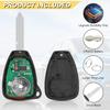 Key Fob Replacement For 2005-2007 Chrysler 300 & Grand Cherokee/ 07-09 Aspen& Durango/ 06-07 Dodge Charger Commander/ 05-07 Magnum Car Keyless Entry