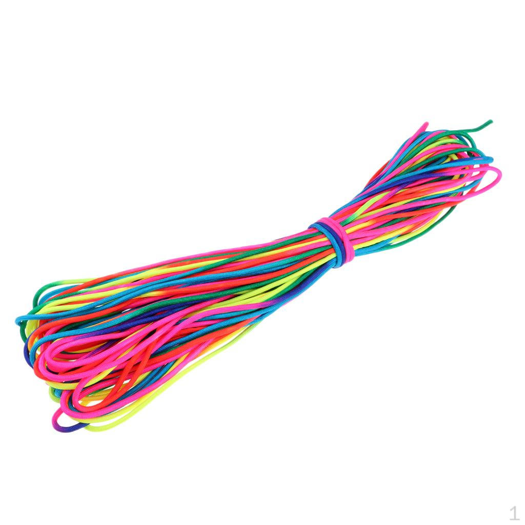 Rope - Rainbow Color Multi-purpose Cord for Camping Hiking Climbing Outdoor Sports Use