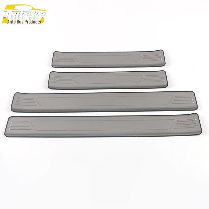 Aion Y Car Door Protective Sill Strips – Bright Decorative Welcome Pedal Stickers (Set of 21)