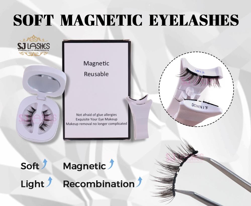 High Quality Soft Magnetic Lashes Kit Natural Styles