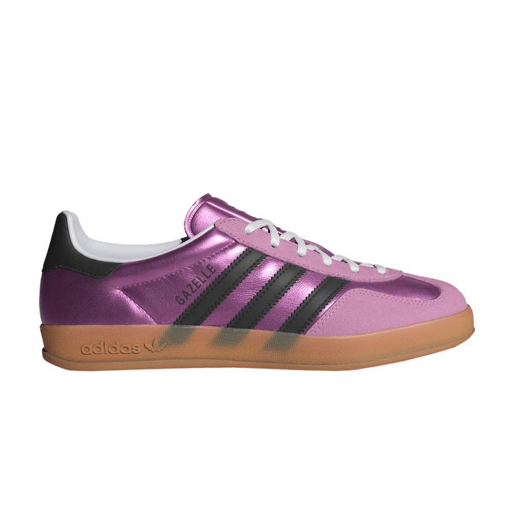 

adidas Gazelle Indoor Bliss Lilac Metallic Gum Women Sneakers Purple Core-Black JS1406 38