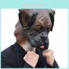 Haustier Hund Maske Latex Kostüm für Halloween und Cosplay Hunde Tier Requisiten