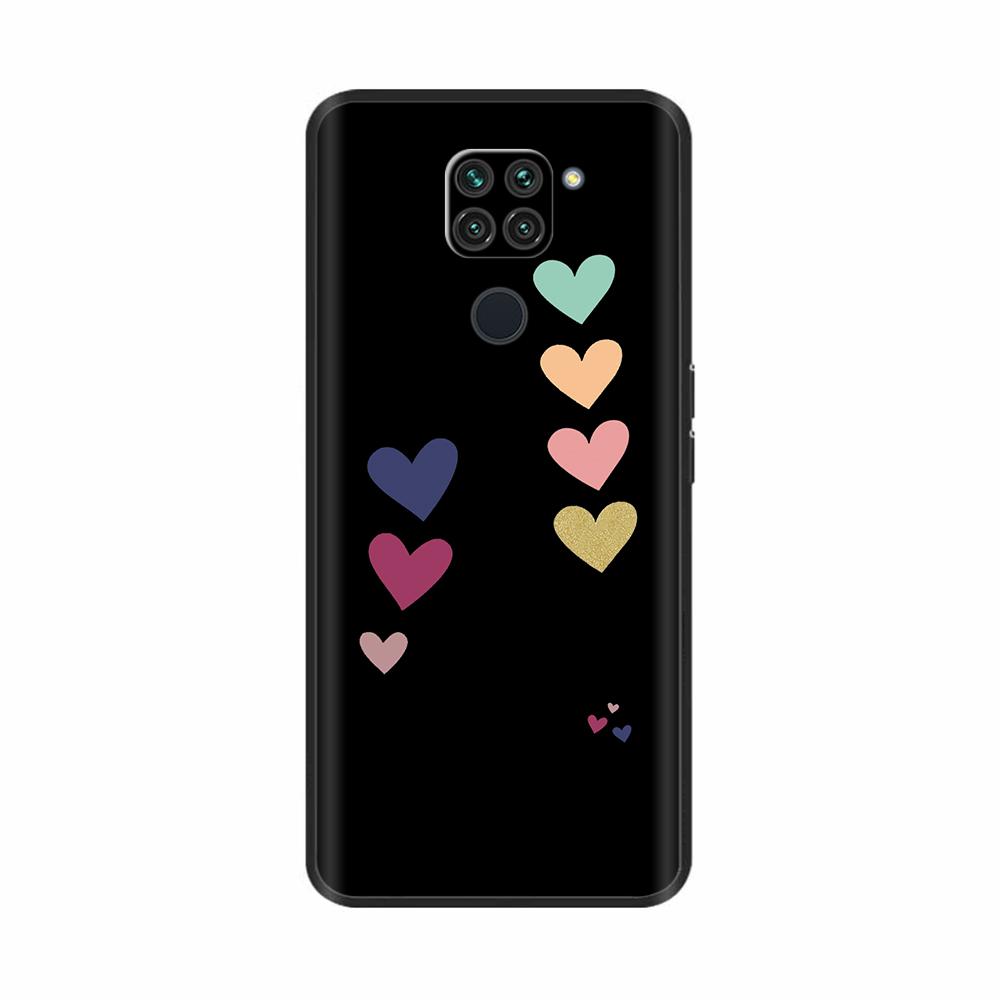 Case For Xiaomi Redmi Note 9 Case Soft Black Silicon Back Cover For Redmi Note9 Cover Redmi Note 9 Case Funda Coque Bumper Shell