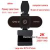 In-Stock 720P HD Webcam for Online Classes with Microphone & Lens Cover