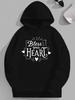 Bless Your Heart Chalk Art JPH-9 Plus Size Unisex Hooded Sweatshirt, PLUS SIZE