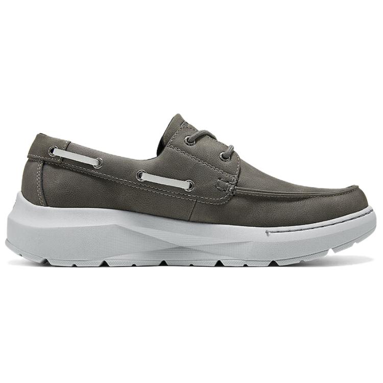 Skechers Comfortable Casual Boat Shoes Men sneaker Charcoal 205702-CHAR