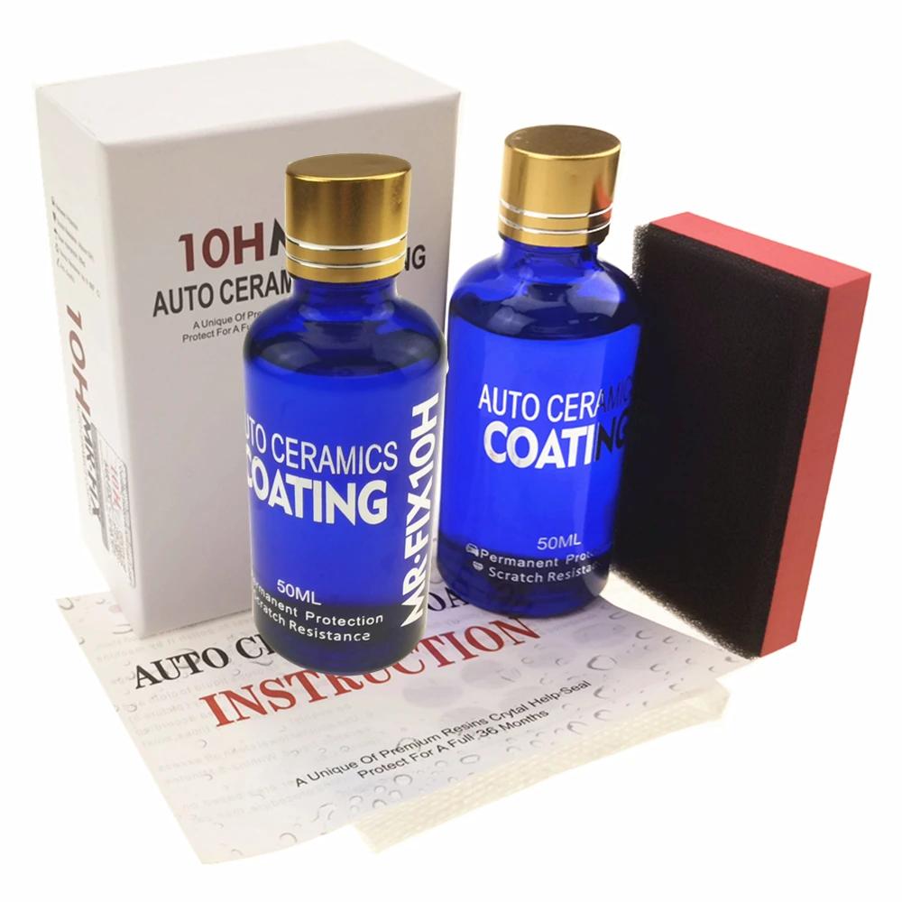 

10H керамическое покрытие, полирующий воск, супергидрофобный уход за краской, долговечность, антикоррозионное покрытие, кристалл, жидкое стекло для автомобиля