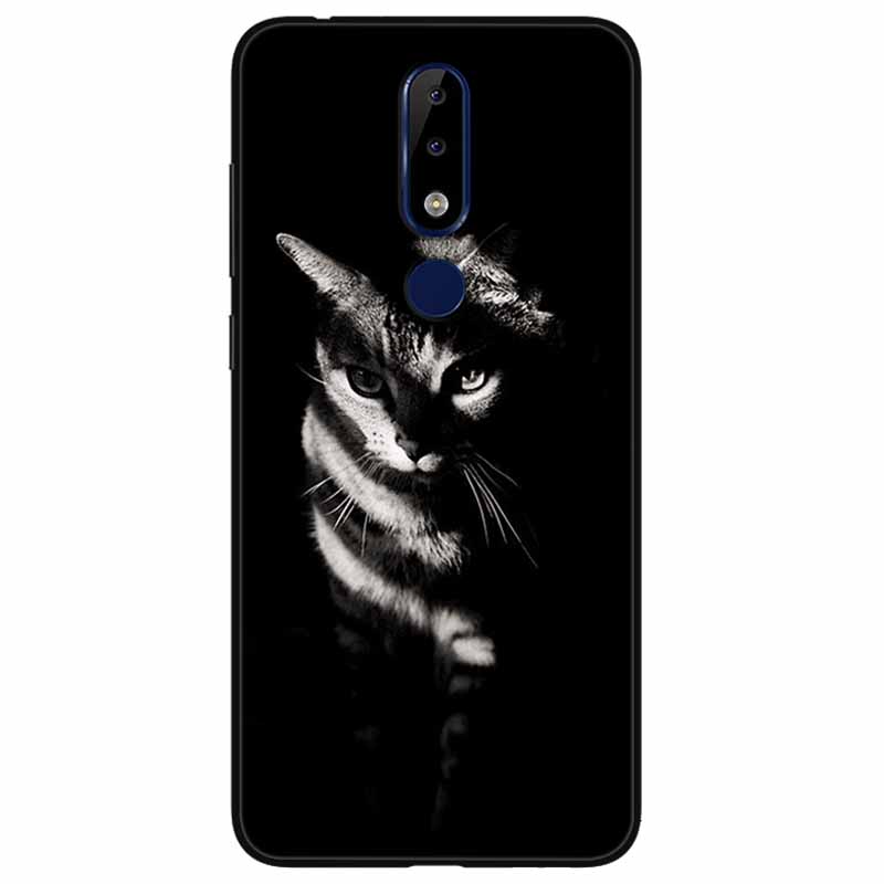 For Nokia 5.1 Plus Case Soft Silicone Cartoon Fashion TPU Phone Cases for Nokia X5 Cover 5.1Plus Cute for NokiaX5 Protective