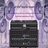 Runpu 12-Channel Professional Mixer Amplifier Console (CN Version)