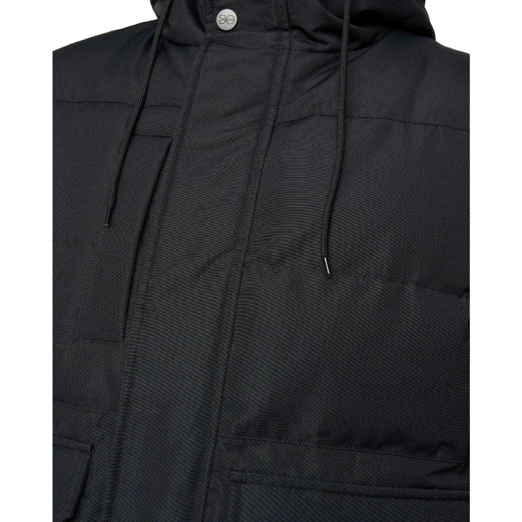 Crosshatch Herren Milwaka Jacke mit Futter aus Kunstfell