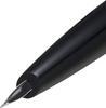 Sheaffer Icon Matte Black and Glossy Black PVD Approved Fountain Pen Medium Nib - (E0910853)