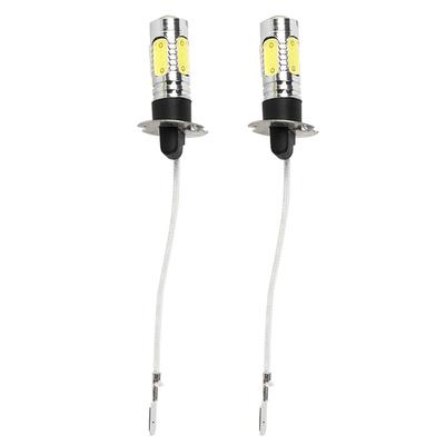 2x H3 Super Helle COB LED Weiß Tag Nebel Heck Blinker DRL Scheinwerfer Auto Licht Glühbirne