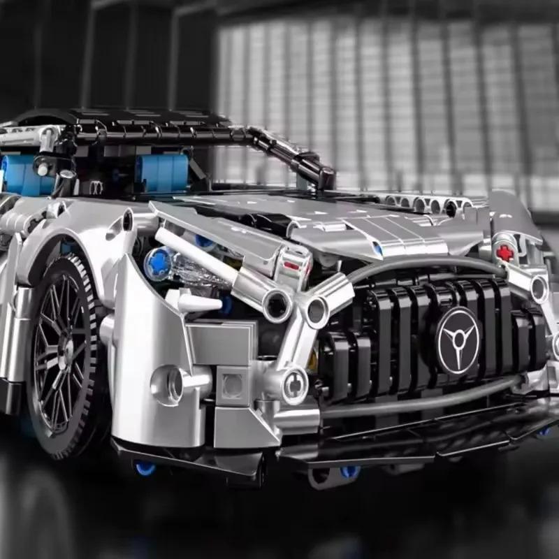 2026 New Scale Racing Car Building Blocks Set Model Kit for Boys & Adults Collectible Birthday Gift