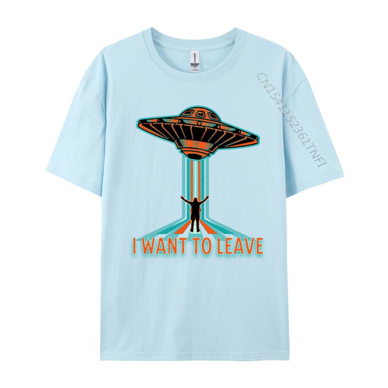 Unisex Casual Tshirt Alien Funny Ufo Hunter I Want To Believe Funky Unisex Tshirts Cotton Funny Tops Shirt Drop Shipping