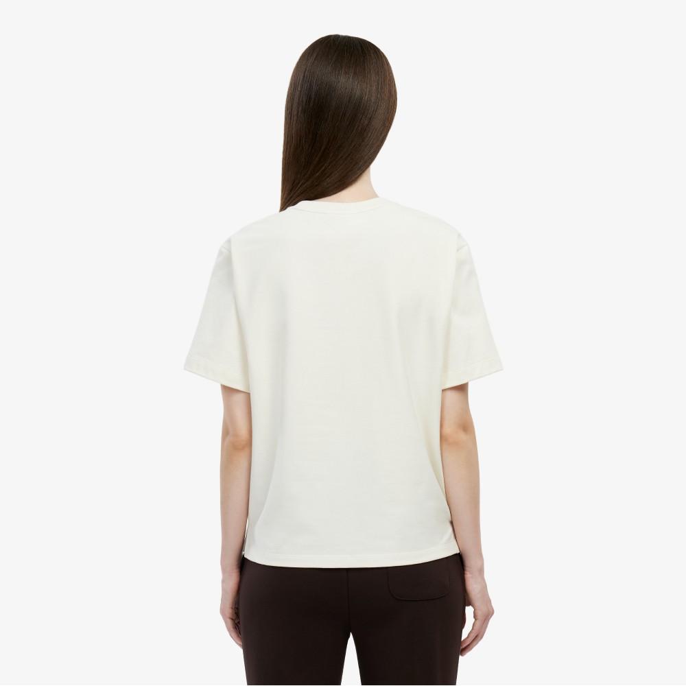 Lacoste Women's Big Croc Short Sleeve T-Shirt TF702E-56GS7G
