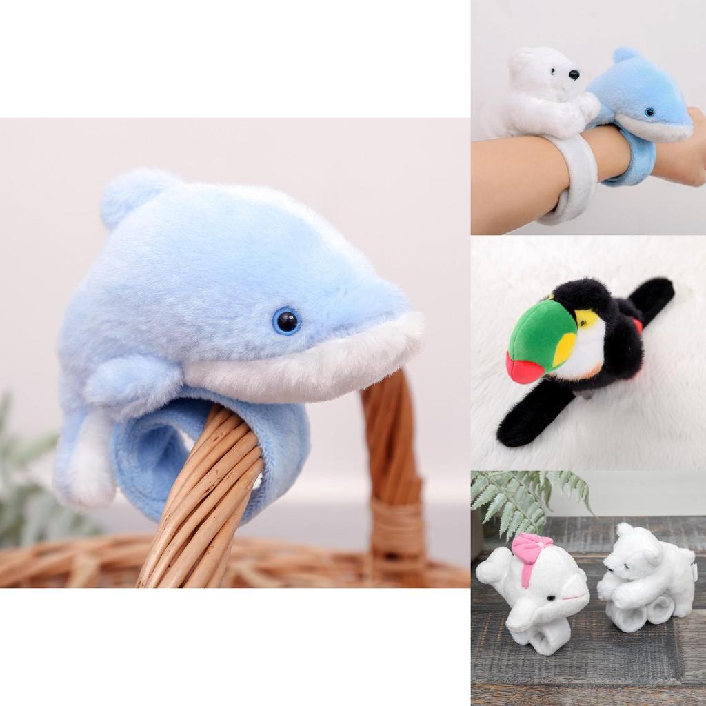 Marine Animal Plush Toy Hand Ring With Soft Cotton For Kids Gift