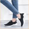 Freizeitschuhe Damenmode Laufschuhe Fliegende gewebte atmungsaktive Schuhe Trendige Sportschuhe mit weicher Sohle