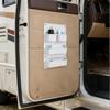 Waterproof RV Door Organizer Box Multi-Compartment Storage  Space Saving for Motorhome Boat Trailer, Toiletries Travel Road Trip
