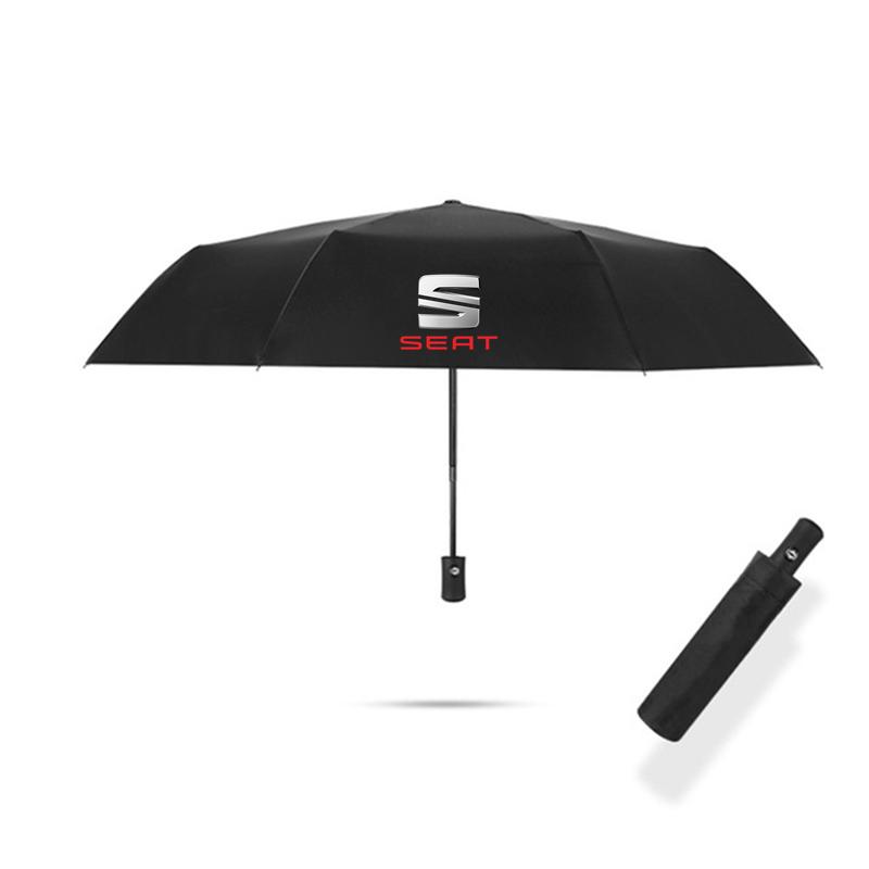 Ydsh2 Strong Fully Automatic Umbrella Folding Rain Umbrella For Seat Leon 5f Ibiza 6l 6j Leon 1p Cushion Altea Xl Leon Mk Accessories