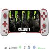 D6 Wireless Stretching Extendable Gaming Controller Joystick Pad Compatible For IPhone Android Phones Switch Gamepad(White Red)
