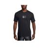 Basketball Series Men's Black Crew Neck Pullover Short-Sleeve T-Shirt