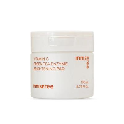 Innisfree Vitamin C Green Tea Enzyme Blemish Toning Pads / 60 Pads / 170mL