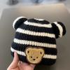 Baby hat new wool hat cute super cute boy and girl baby pullover hat autumn and winter children's knitted pullover hat