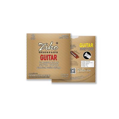 ZIKO DPA-028 Classical Guitar Strings Transparent Nylon Core Silver Plated Wound for Classic Guitarra Strings Guitar Accessories