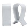 Headphone Holder Integrated Curved Display Stand for Bluetooth Headset Storage AccessoryWhite
