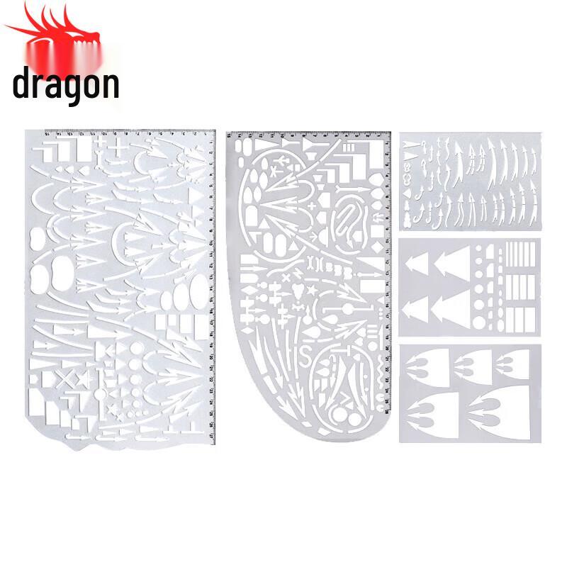 Tactical Command Topography Ruler 4-Piece Set