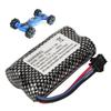7,4V 1500mAh LiPo-Akku für RC-Auto Fernbedienung Raupenfahrzeug Lithium-Akku mit SM 3P-Stecker als Ersatz