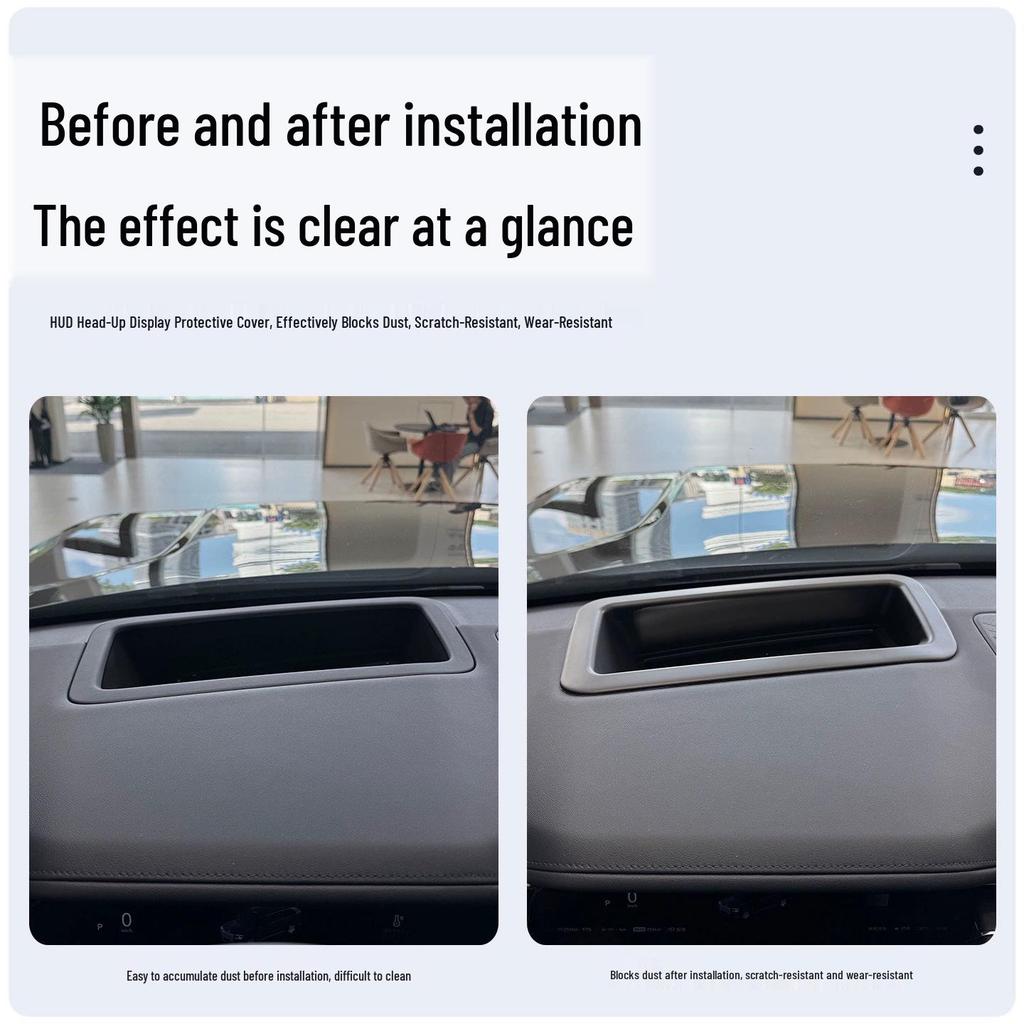 Zeekr 9X HUD Protective Cover for 25 Models - Car Interior Modification Accessory