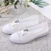 New low-top canvas shoes female student flat casual shoes sports casual board shoes lazy little white shoes