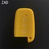 ZAD 3 Buttons Silicone Car Key Case Cover for KIA K5 K4 K3 K2 Rio Sportage Cerato Sorento Forte Carens Smart Key Car Key Case