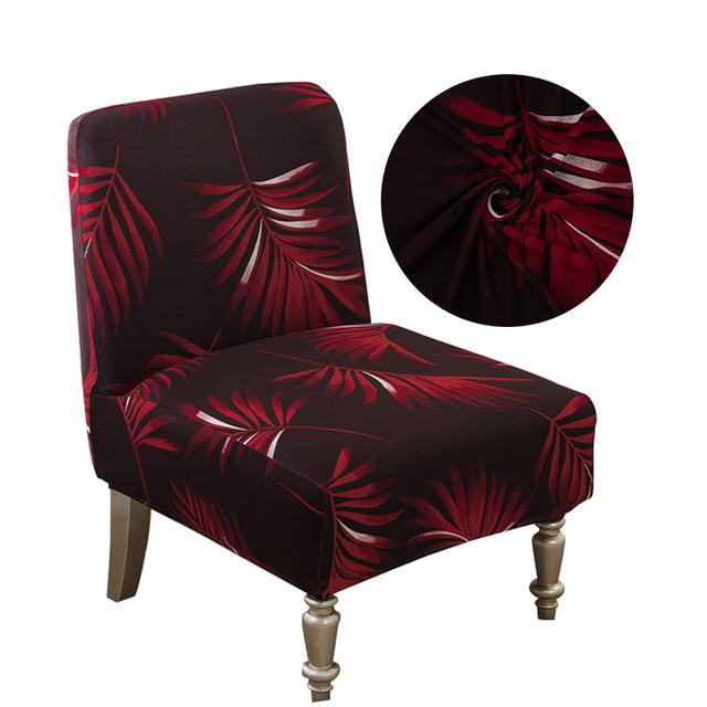 Enkele Armloze Accent Stoelhoes Stretch Zitkussens Goedkope Bank Pantoffel Stoelhoezen Grote Elastische Futonhoezen Voor Woonkamer Universal Size