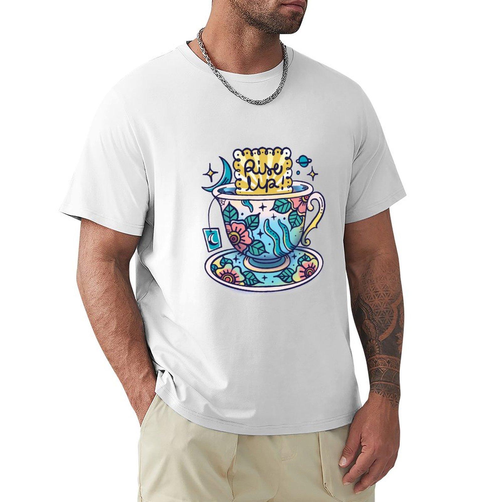 Teacup Tshirt Daily Wear Plain Short Sleeve Shirt S