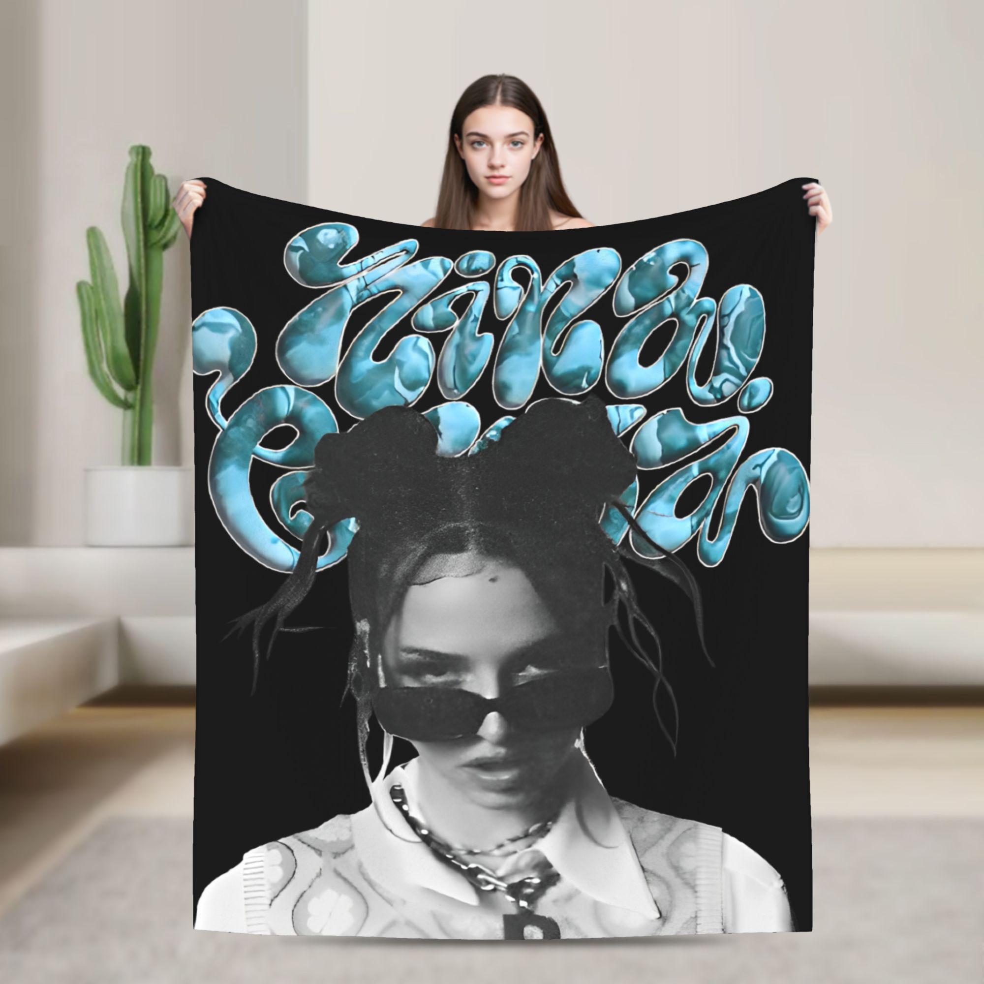 

Nina Chuba Blanket Quality Soft singer Throw Blanket Winter Child Bedroom Novelty Bedspread 30x40in