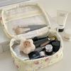 Cartoon Portable Cosmetic Bags for Women Travel Animal Print Toiletry Storage Ladeis Makeup Handbags Commuter Female Pencil Case