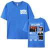 Rapper Natos Waor Musikalbum 2025 Tour Grafik T-Shirts für Herren Damen Mode Hip Hop Vintage T-Shirt Freizeit 100% Baumwolle T-Shirt
