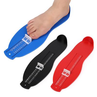 Fußmessgerät, genaues Fußmaß, praktisches Lineal zur Messung der Schuhgröße für Kinder und Erwachsene