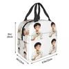 Cup Of Shinji Insulated Lunch Bag for Kids School Cooler Thermal Food Box Tote Portable Lunch Boxes Container