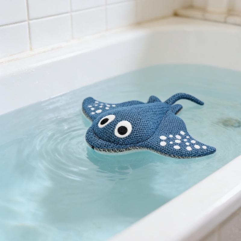 Hottubs Scum Absorber Sponge Ball with Unique Devil Fish Effectively Removes Stubborn Water Stains and Greases Buildups