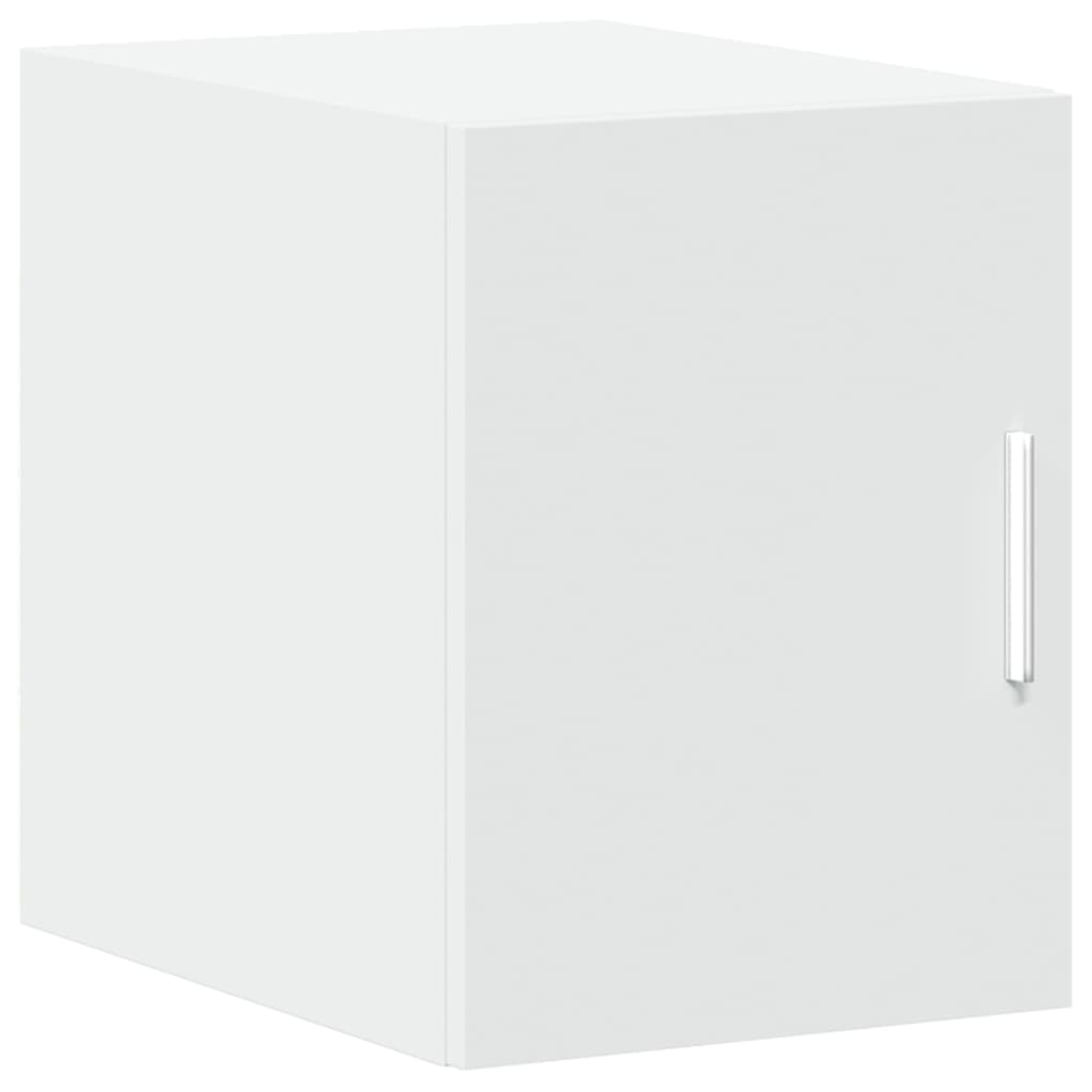 Narrow Tall Cabinet White 30 x 42.5 x 225 cm Particleboard
