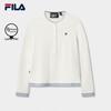 Fila Women's Faux Two-Piece Slim Fit Knit Henley Shirt