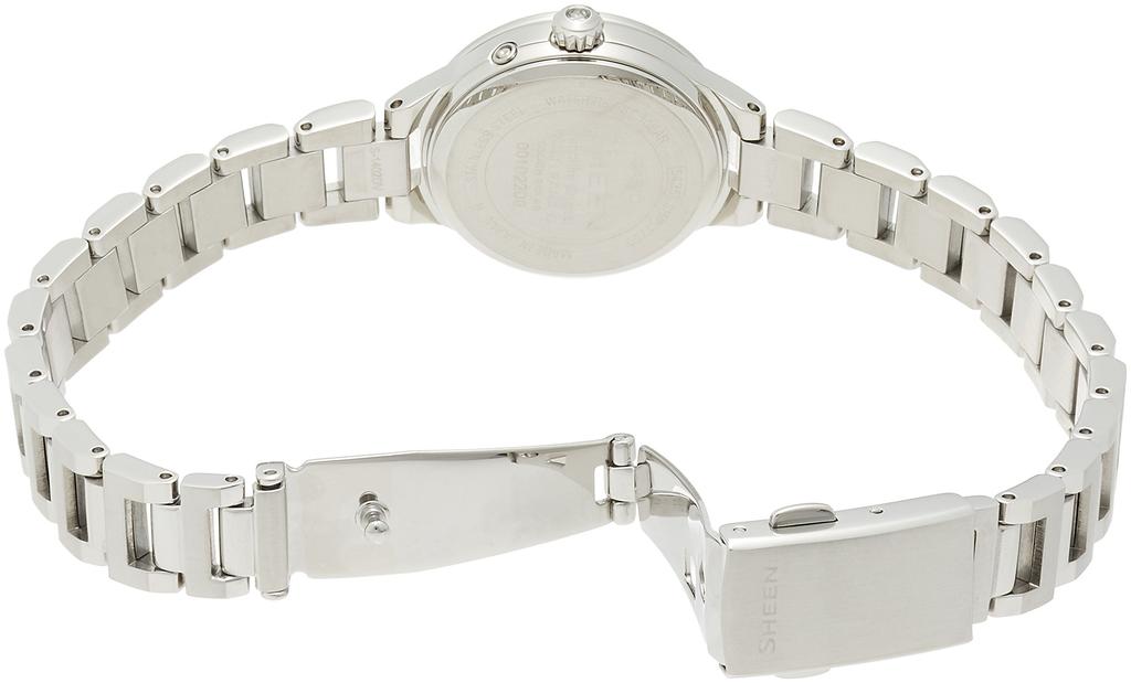 Casio Sheen Solar Watch Silver Radio-Controlled SHW-1750D-1AJF Women's