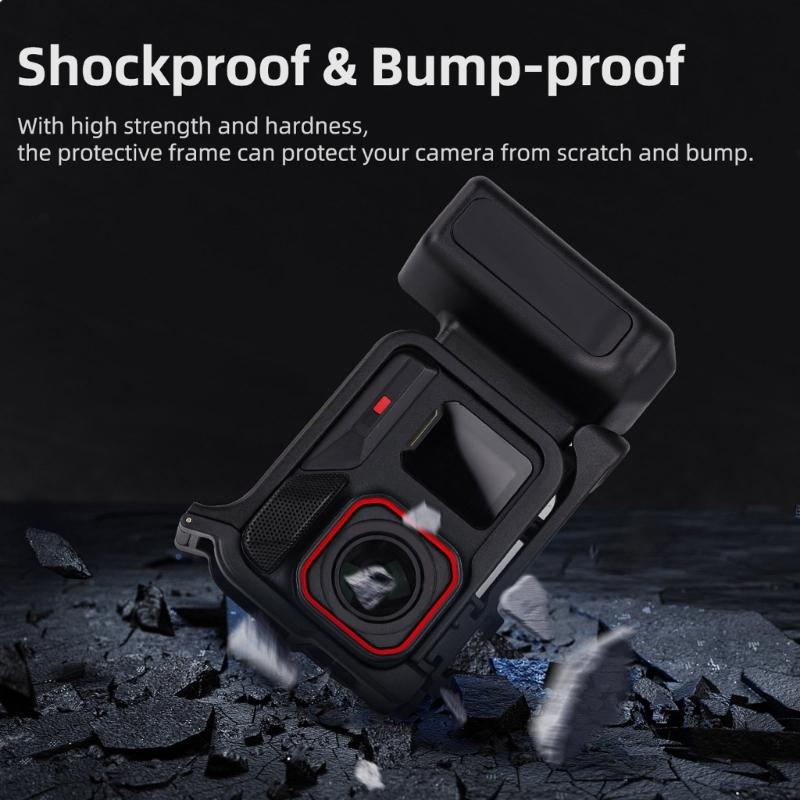 Portable Camera Stabilizer Handle Featuring Detachable Design And AntiDrop Wrist Strap Compatible for Pro2/1 Cameras