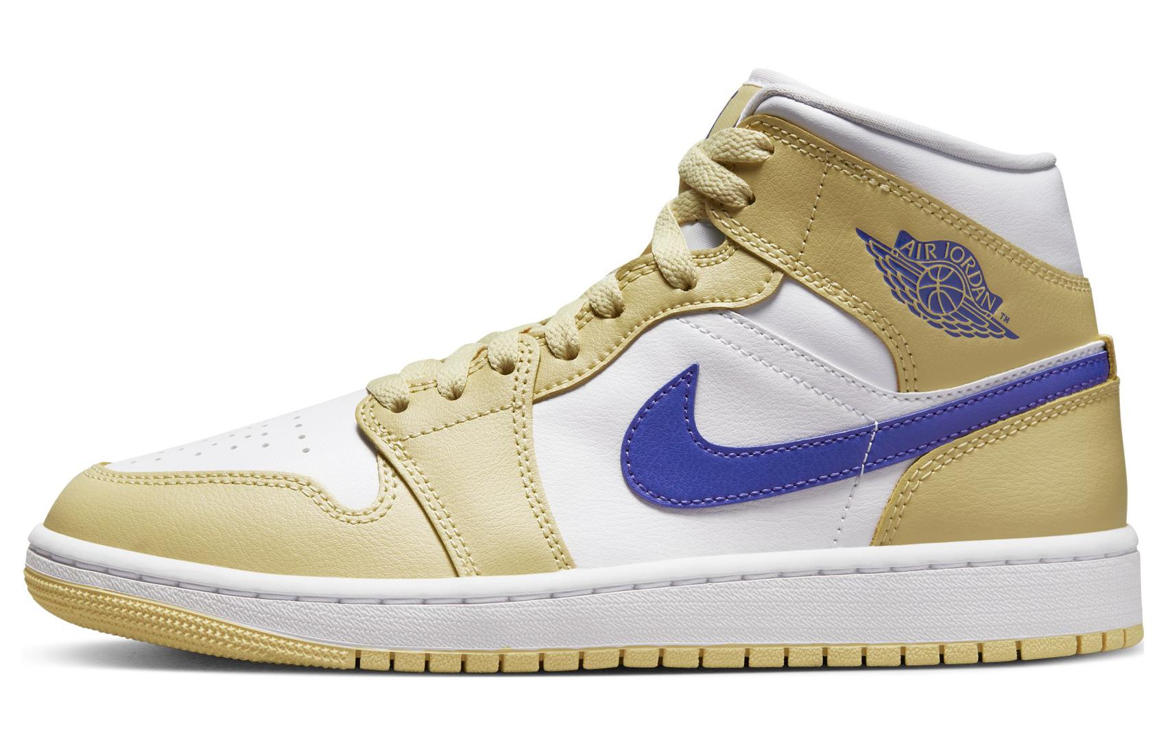 

Jordan 1 Mid Lemon Wash Lapis Women s BQ6472-701 37.5