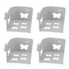 4pcs Bed Sheet Holders Plastic Anti Slip Corner Fitted Sheet Holders Fasteners with Lock Keep Sheets Firm Tight