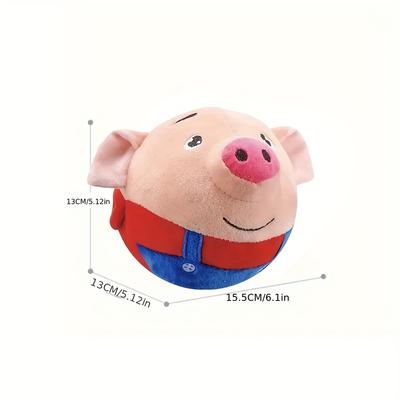 Interactive Dog Toy with Music & Recording Modes–Washable, Rechargeable Chew Toy Pets Busy,Durable Pet Toy,Interactive Dog Toy