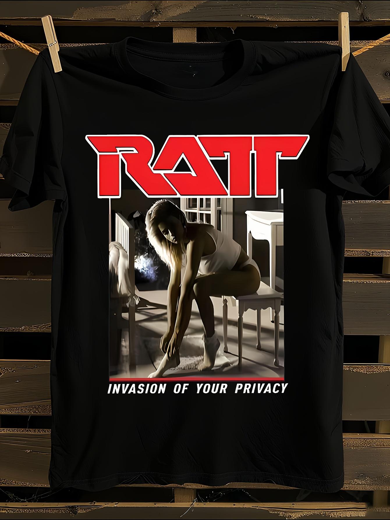 RATT Invasion of Your Privacy Tour 85 Vintage Graphic T-s... L